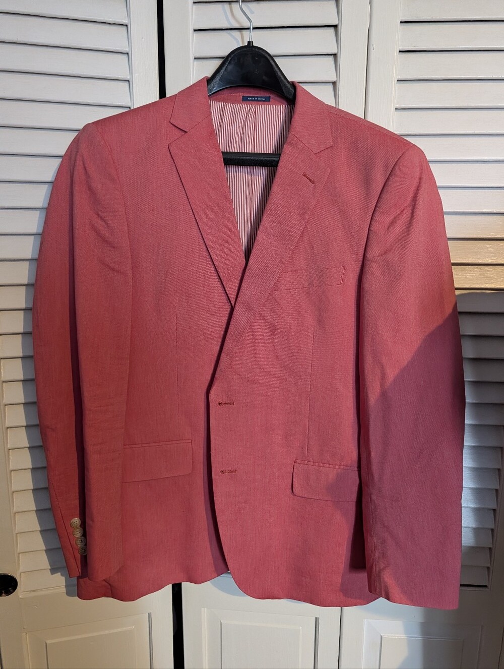 Pink Stafford Classic Fit Blazer 42R